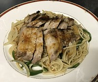 豚肉のパスタ